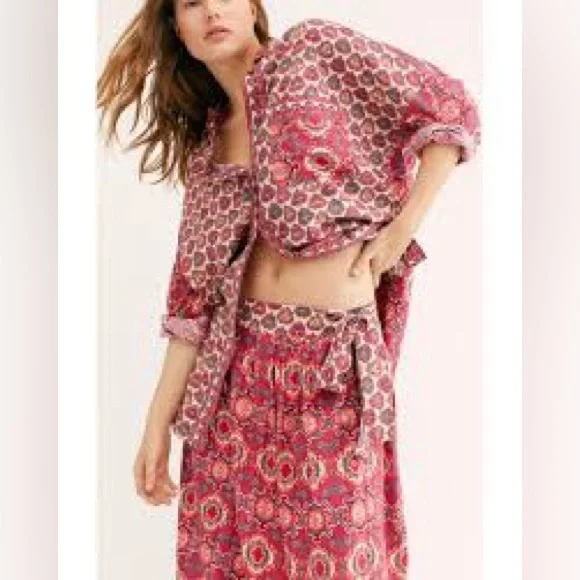 NWT Free People Happy Holibabe sleep shirt Sz XS - Picture 4 of 6